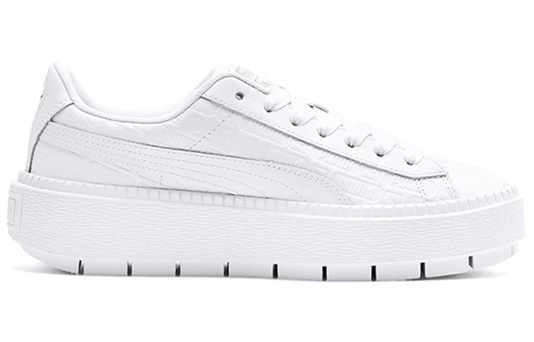 Lookbook (W) Puma Platform Trace 'Putih Triple' 369925-01