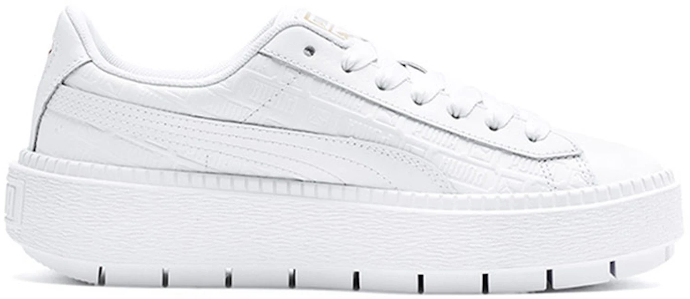 (W) Puma Platform Trace 'Putih Triple' 369925-01 Lookbook (W) Puma Platform Trace 'Putih Triple' 369925-01