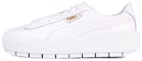 (Women) Puma Platform Trace 'White Ostrich' 366684-02 (Women) Puma Platform Trace 'White Ostrich' 366684-02