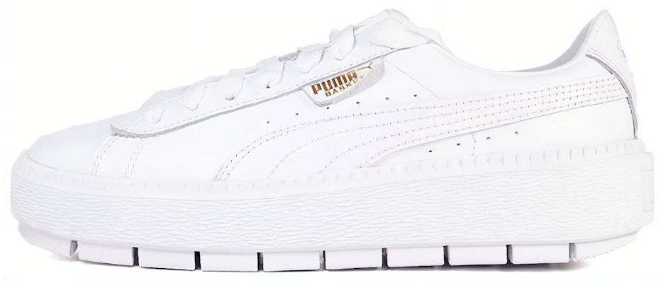(Women) Puma Platform Trace 'White Ostrich' 366684-02 Buy (Women) Puma Platform Trace 'White Ostrich' 366684-02