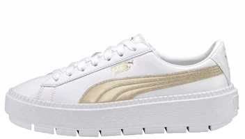 (Women) Puma Platform Trace 'White Varsity' 367728-02 (Women) Puma Platform Trace 'White Varsity' 367728-02