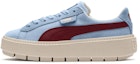 Buy (Women) Puma Platform Trace Corduroy Casual Shoes Blue 366977-03