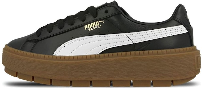 (W) Puma Platform Trace L 'Black Gum' Hitam Coklat Gum 366109-01 Buy (W) Puma Platform Trace L 'Black Gum' Hitam Coklat Gum 366109-01
