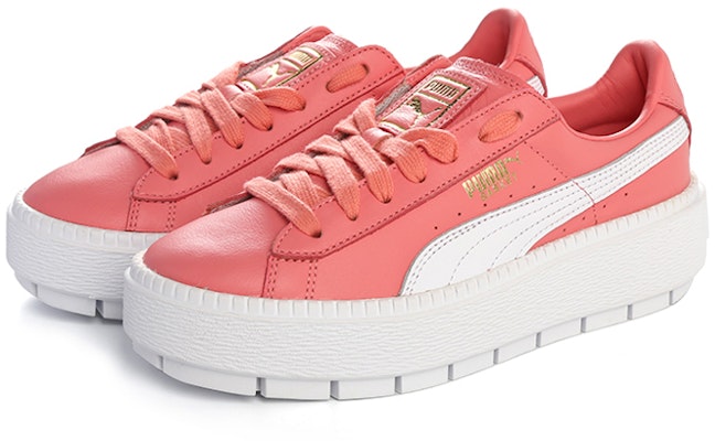 PUMA Platform Trace 輕便 低筒 板鞋 女款 粉色 Lookbook PUMA Platform Trace 輕便 低筒 板鞋 女款 粉色