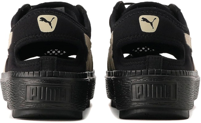 (Women) Puma Platform Trace Light Mule 'Black Beige' 382872-07 Shop (Women) Puma Platform Trace Light Mule 'Black Beige' 382872-07