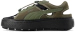 Buy (W) Puma Platform Trace Light Mule 'Hijau Hitam' 382872-09