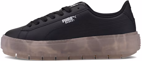 (Women) Puma Platform Trace Translucent Black 371656-02 (Women) Puma Platform Trace Translucent Black 371656-02