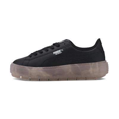 (W) Puma Platform Trace Translucent Black