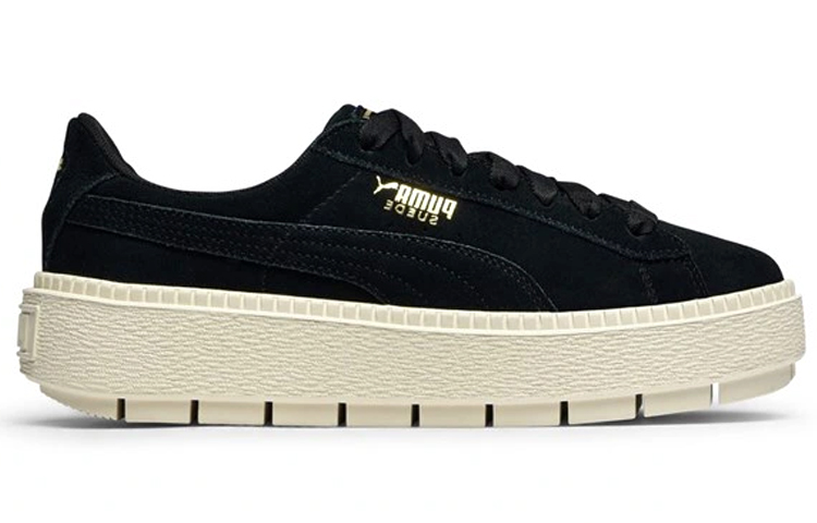 (W) Puma Platform Trace For Casual Shoes Black 圖 2