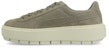 (W) Puma Platform Trace Low Tops Kasut Santai Skateboard Hijau 365830-06