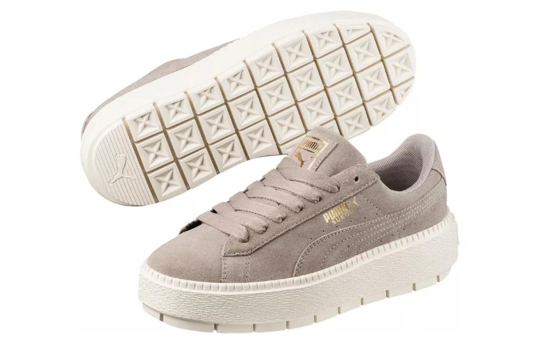 Purchase (W) プーマ プラットフォーム トレース (グリーン) 365830-06