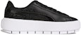 (W) Puma Platform Trace Metallic C Kasut Papan Hitam 369170-01