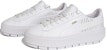 (W) Puma Platform Trace Metallic C Sneakers Putih 369170-02