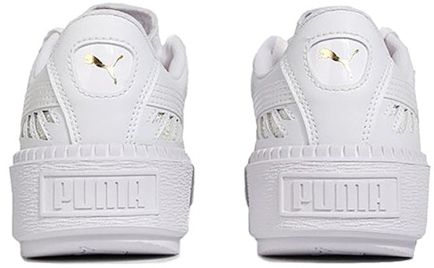 (W) Puma Platform Trace Metallic C Sneakers Putih 369170-02 Shop (W) Puma Platform Trace Metallic C Sneakers Putih 369170-02