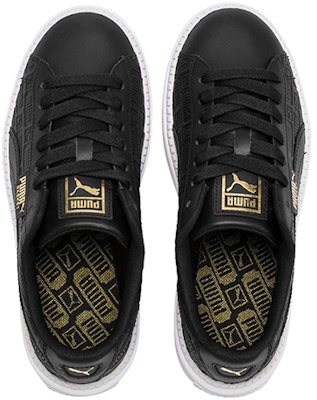 (Women) Puma Platform Trace 'Black White' 369925-02 Lookbook (Women) Puma Platform Trace 'Black White' 369925-02