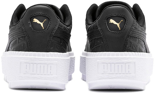 (Women) Puma Platform Trace 'Black White' 369925-02 Shop (Women) Puma Platform Trace 'Black White' 369925-02