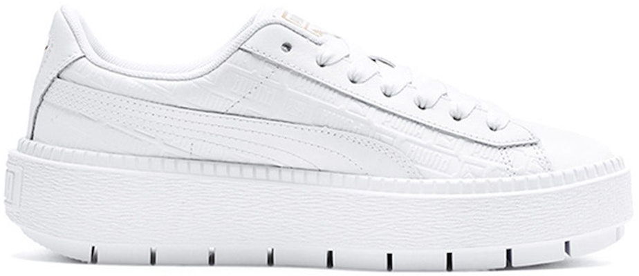 (W) Puma Platform Trace 'Putih Triple' 369925-01 Order (W) Puma Platform Trace 'Putih Triple' 369925-01