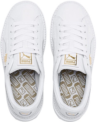(W) Puma Platform Trace 'Putih Triple' 369925-01 Shop (W) Puma Platform Trace 'Putih Triple' 369925-01