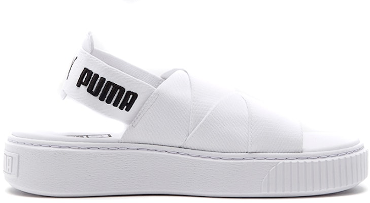 (Women) Puma Platform Trace Sports sandals 'White Black' 365478-02 Order (Women) Puma Platform Trace Sports sandals 'White Black' 365478-02