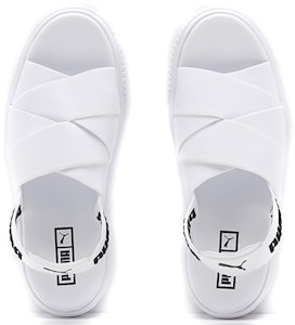 (W) プーマ プラットフォーム トレース サンダル 白黒 365478-02 Purchase (W) プーマ プラットフォーム トレース サンダル 白黒 365478-02