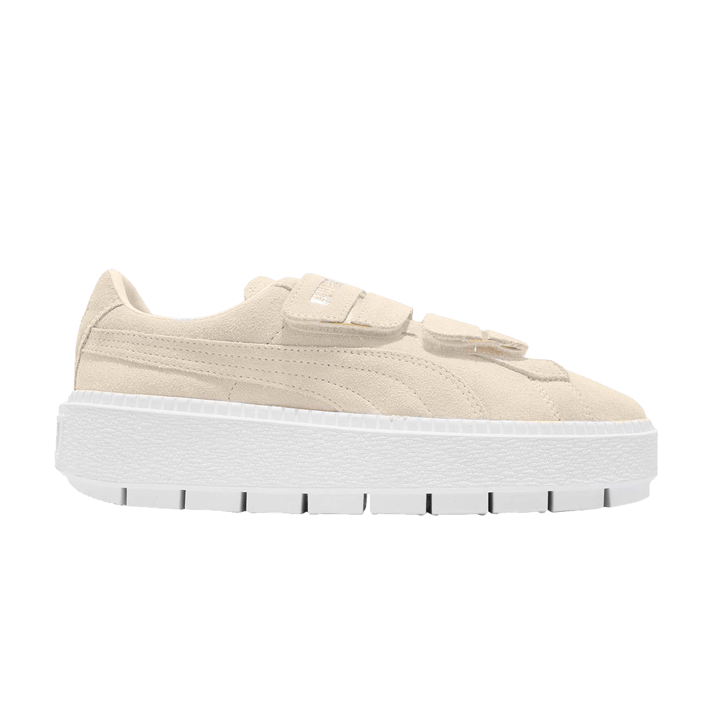 (Women) Puma Platform Trace Strap 'Whisper White' 366709-01