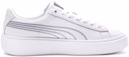 Order PUMA Platform Twilight 輕便 低幫 板鞋 女款 白