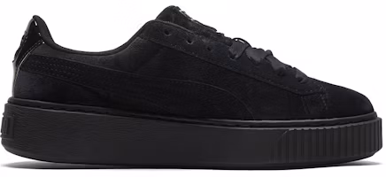 Order Puma 女款天鵝絨厚底鞋 '黑金' 373935-01