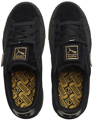 (W) 彪马 Platform Velvet '黑金' 女鞋 373935-01 Shop (W) 彪马 Platform Velvet '黑金' 女鞋 373935-01