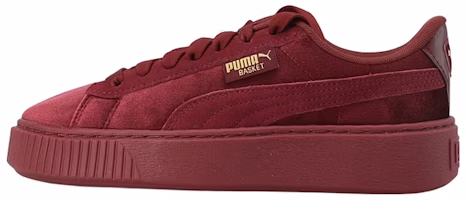 (Women) Puma Platform Velvet Purple Low-Top Sneakers Purple 373935-04 (Women) Puma Platform Velvet Purple Low-Top Sneakers Purple 373935-04