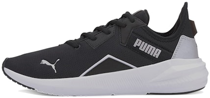 (Women) Puma Platinum 'Black Metallic Silver' 193751-01 (Women) Puma Platinum 'Black Metallic Silver' 193751-01