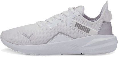(Women) Puma Platinum 'White Metallic Silver' 193751-04 (Women) Puma Platinum 'White Metallic Silver' 193751-04