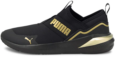 (Women) Puma Platinum Alt 'Black Team Gold' 194743-04 (Women) Puma Platinum Alt 'Black Team Gold' 194743-04