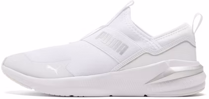 (Women) Puma Platinum ALT Sports Sneakers White 194743-03 (Women) Puma Platinum ALT Sports Sneakers White 194743-03