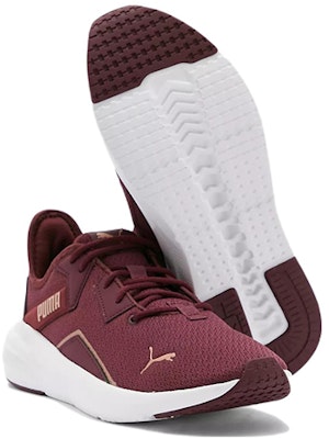 (W) Puma Platinum Shimmer 'Burdeos Blanco' 195265-07 Shop (W) Puma Platinum Shimmer 'Burdeos Blanco' 195265-07
