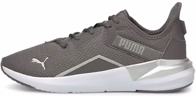 (Women) Puma Platinum Shimmer 'Grey White' 195265-03 (Women) Puma Platinum Shimmer 'Grey White' 195265-03