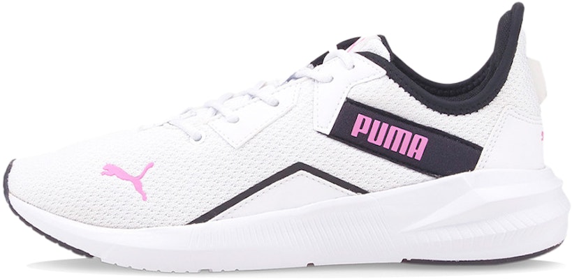 (Women) Puma Platinum Shimmer 'White Black Pink' 195265-05 Buy (Women) Puma Platinum Shimmer 'White Black Pink' 195265-05