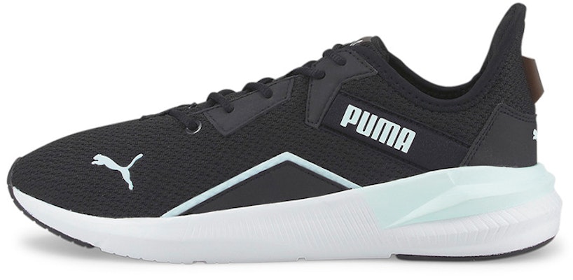 (Women) Puma Platinum Shimmer 'Black White Blue' 195265-06 Buy (Women) Puma Platinum Shimmer 'Black White Blue' 195265-06