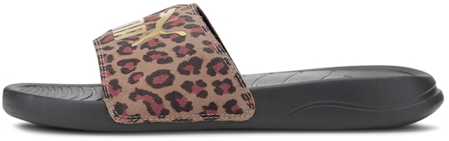 (Women) Puma Popcat 20 'Leopard - Black Gold ' 374467-01 (Women) Puma Popcat 20 'Leopard - Black Gold ' 374467-01