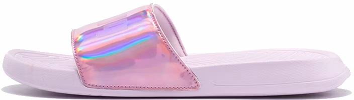 (Women) Puma Popcat Chrome Slide Laser Purple 368127-01 (Women) Puma Popcat Chrome Slide Laser Purple 368127-01