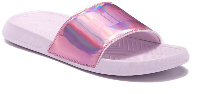 (W) Puma Popcat Chrome Slide Ungu Laser 368127-01 Lookbook (W) Puma Popcat Chrome Slide Ungu Laser 368127-01