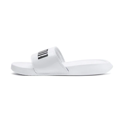 (W) Puma Popcat Patent 'White Slides'