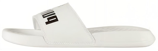 (Women) Puma Popcat White Slide 'White Black' 361222-13 (Women) Puma Popcat White Slide 'White Black' 361222-13