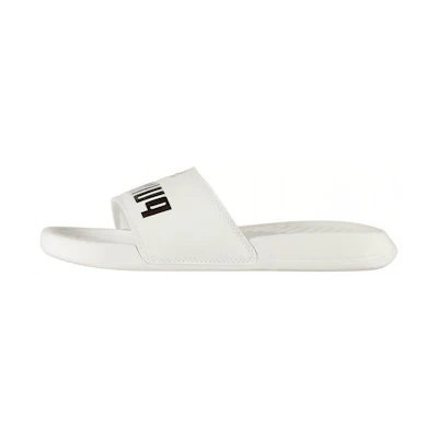 (W) Puma Popcat White Slide 'White Black'