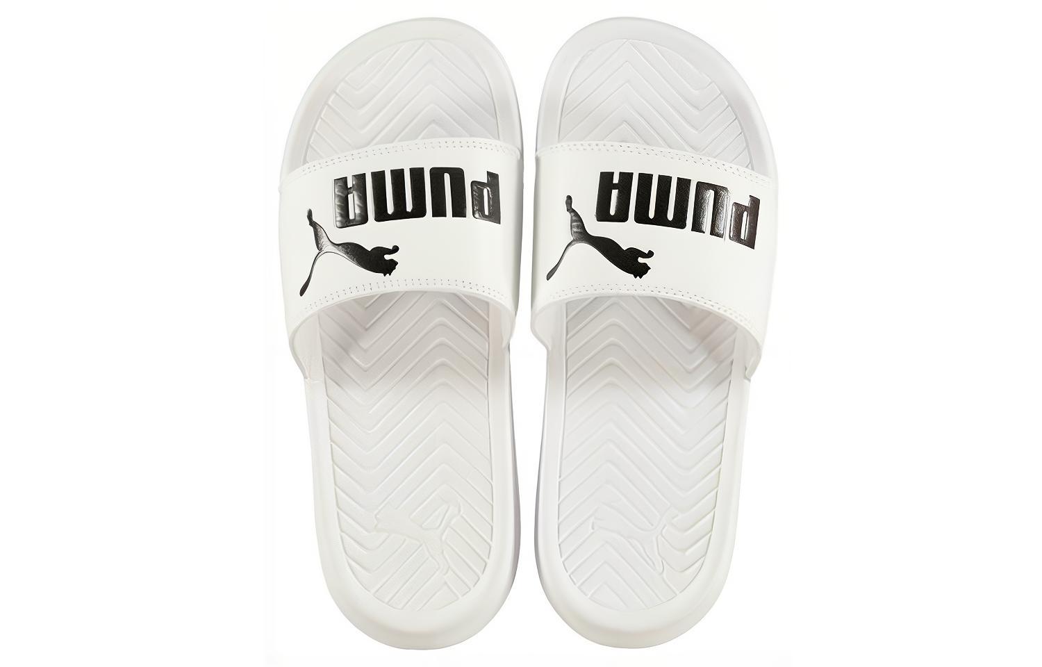 Order (W) Puma Popcat Sandalias Blancas 'Blanco Negro' 361222-13
