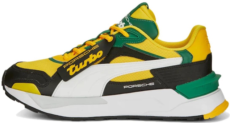 保時捷傳奇 x PUMA Mirage Sport 防滑耐磨透氣 低幫 運動休閒鞋 女款 黃黑 Buy 保時捷傳奇 x PUMA Mirage Sport 防滑耐磨透氣 低幫 運動休閒鞋 女款 黃黑