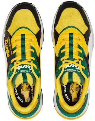 保時捷傳奇 x PUMA Mirage Sport 防滑耐磨透氣 低幫 運動休閒鞋 女款 黃黑 Shop 保時捷傳奇 x PUMA Mirage Sport 防滑耐磨透氣 低幫 運動休閒鞋 女款 黃黑