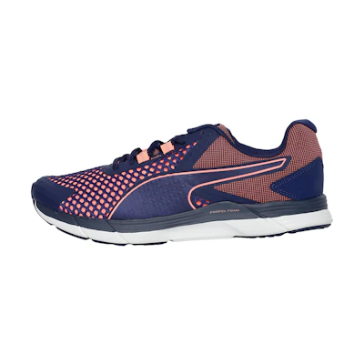 (W) Puma Propel 2 Low Running Shoes Black/White/Grey
