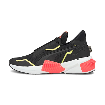 (W) Puma Provoke Xt Low Top Running Shoes Black/White/Brown