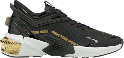 (Women) Puma Provoke XT FTR Moto 'Black Team Gold' 195269-01 (Women) Puma Provoke XT FTR Moto 'Black Team Gold' 195269-01