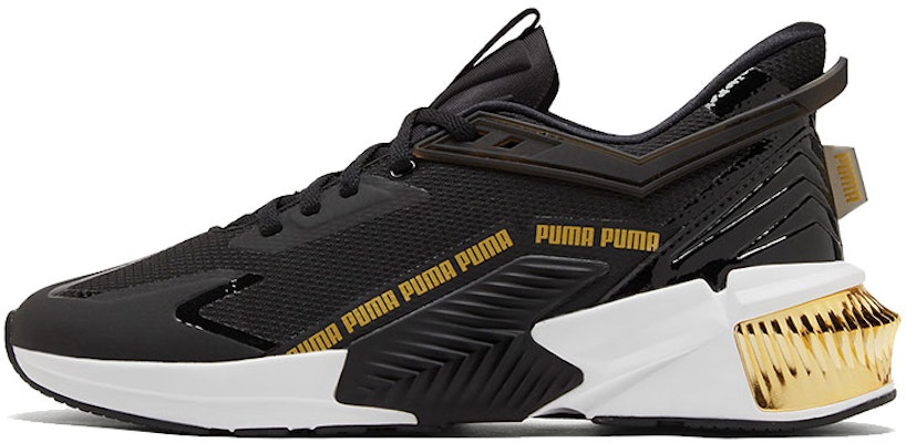 (Women) Puma Provoke XT FTR Moto 'Black Team Gold' 195269-01 Buy (Women) Puma Provoke XT FTR Moto 'Black Team Gold' 195269-01